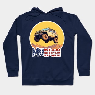 MURICA - Jeep life i Hoodie